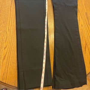 2 Pairs J Jill tall black pants NWT